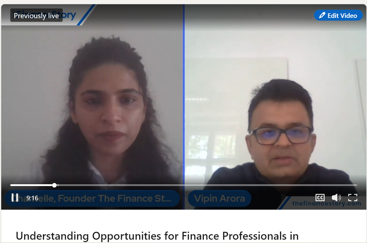 The Finance Story in a conversation with CA Vipin Arora